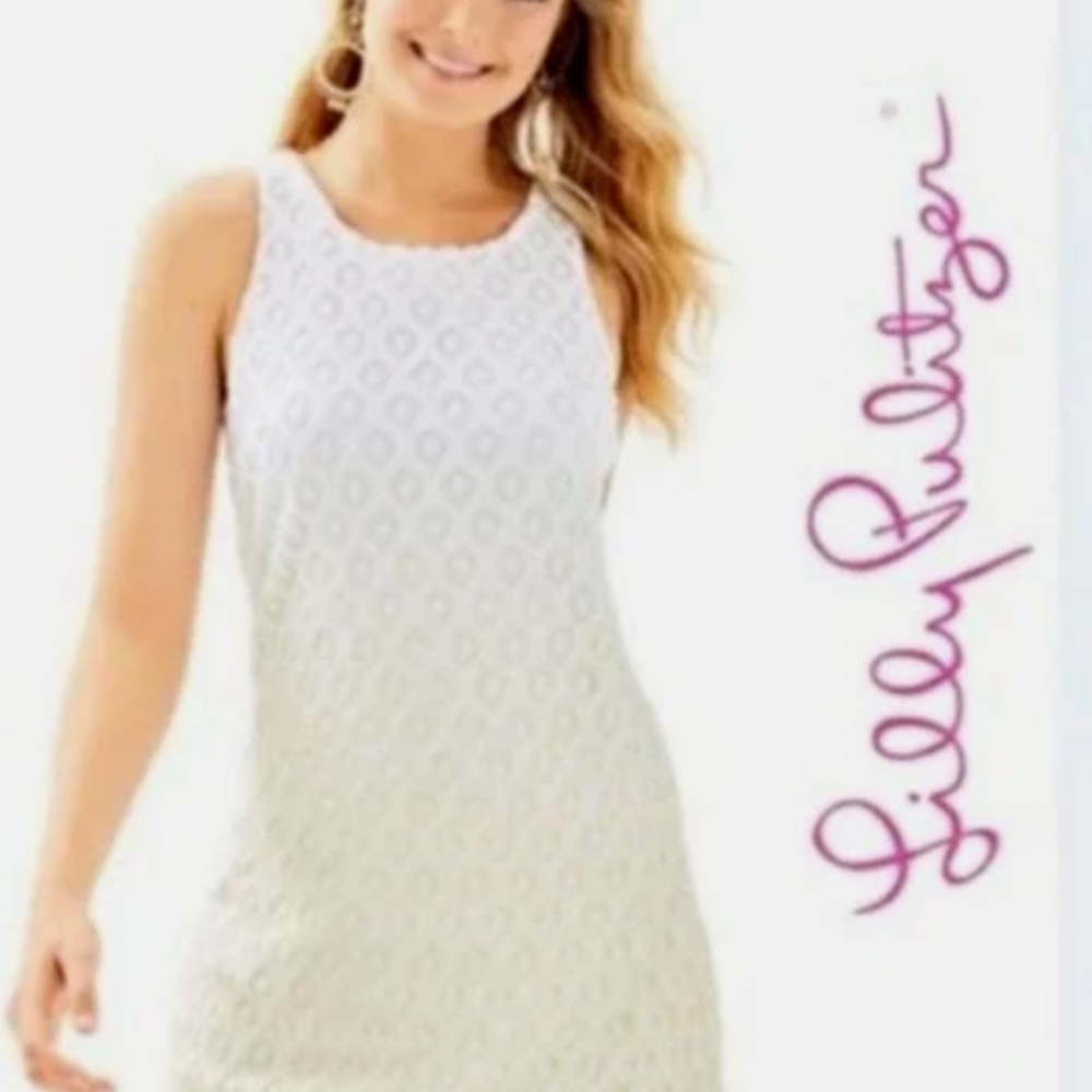 **SPRING CLEANING PRICE DROP*** Lilly Pulitzer Gold Ombre Marquette Dress Small